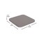 Flash Furniture 30" White Metal Stool-Gray Poly Seat CH-31320-30-WH-PL2G-GG - alternate 8